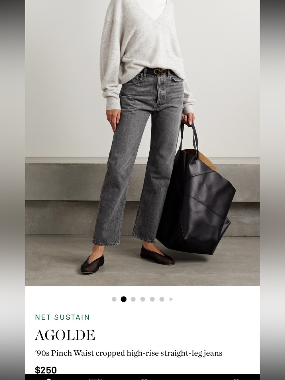 Agolde Pinch Waist Straight Jeans